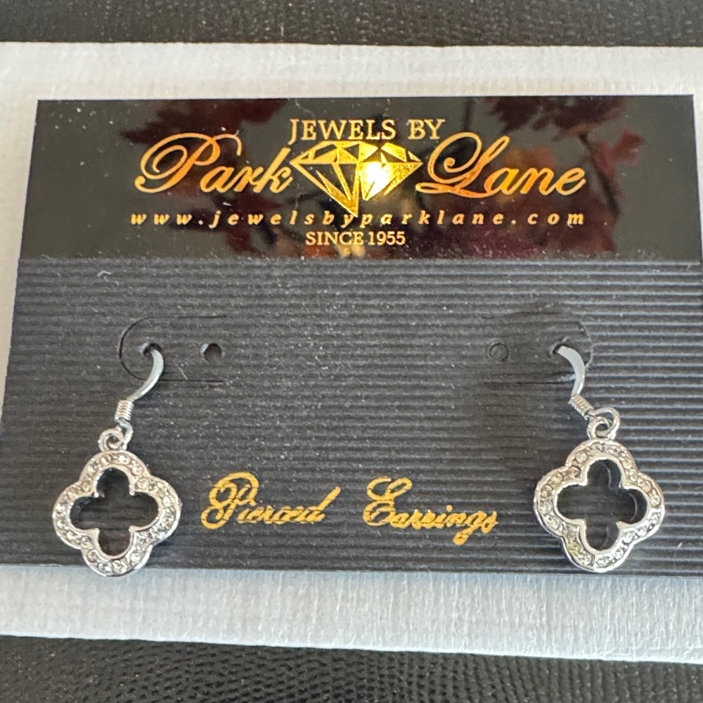 Super Sparkly Park Lane “Heidi” Earrings Pierced